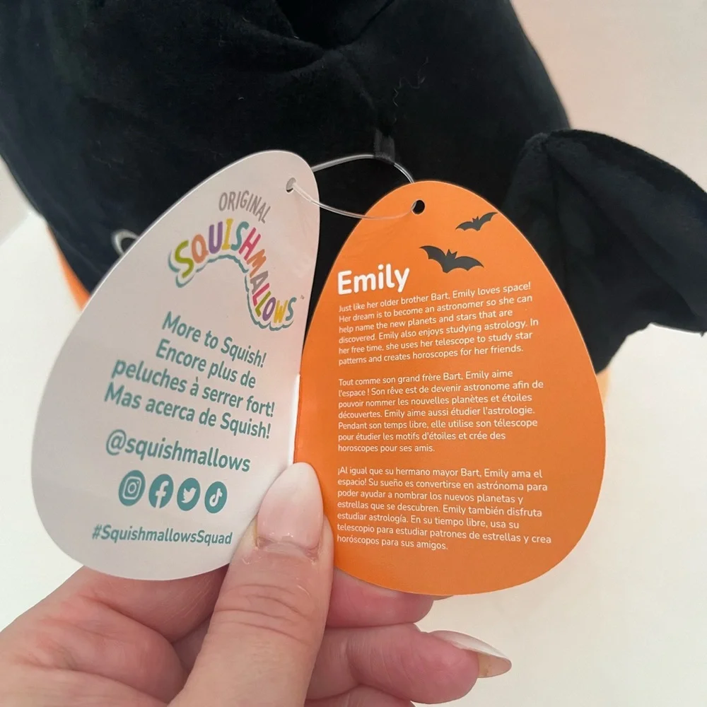 Squishmallows Emily Halloween Treat Pail